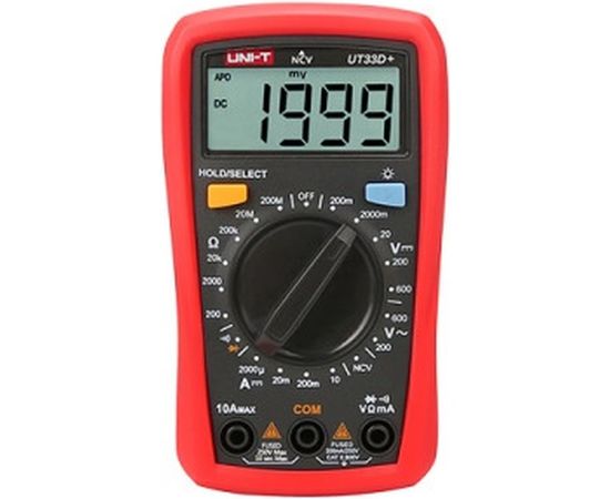 Портативный мультиметр UNI-TUT33D+ 13-0058 