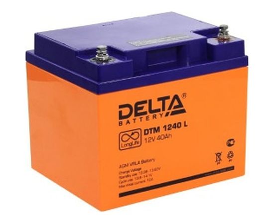 Батарея аккумуляторная Delta DTM 1240 L 