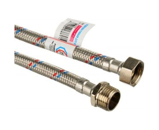 Подводка для воды TР-сантехника нержавеющая сталь, 50 см, в/н  26558 