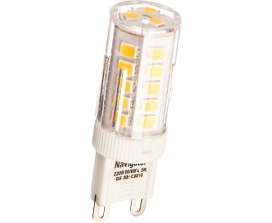 Светодиодная лампа Navigator 71 993 NLL-P-G9-3-230-3K 3Вт 3000К G9 250лм 220-240В 19949 445474 