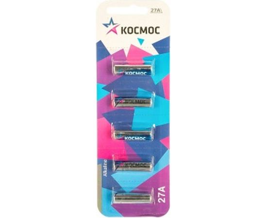 Элемент питания КОСМОС 27А 5BL д/автосигн. KOC27A5BL 