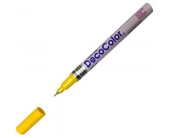 Лаковый маркер MARVY UCHIDA с тонким наконечником 0,8мм желтый MAR140/5 