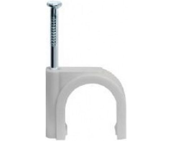 Крепежная скоба Navigator круглая d5 с гвоздем NCR-05-50 50шт 4670004710661 155796 