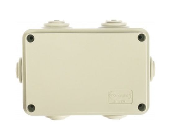 Распределительная коробка Экопласт JBS120 о/п 120х80х50 6 выходов, IP55 44008-1 