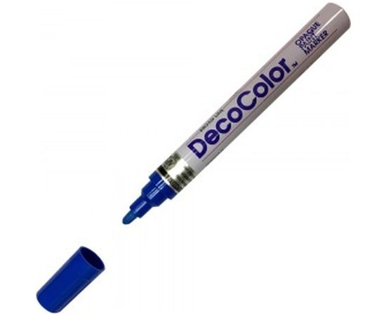 Лаковый маркер MARVY UCHIDA с круглым наконечником 2-4мм синий MAR300/3 