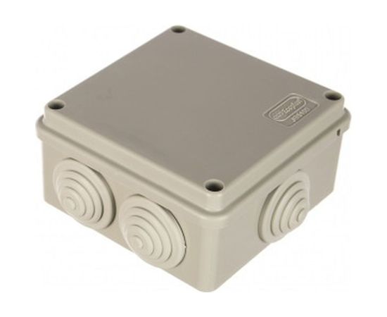 Распределительная коробка Экопласт JBS100 о/п 100х100х55, 6 выходов, IP56 44007-1 