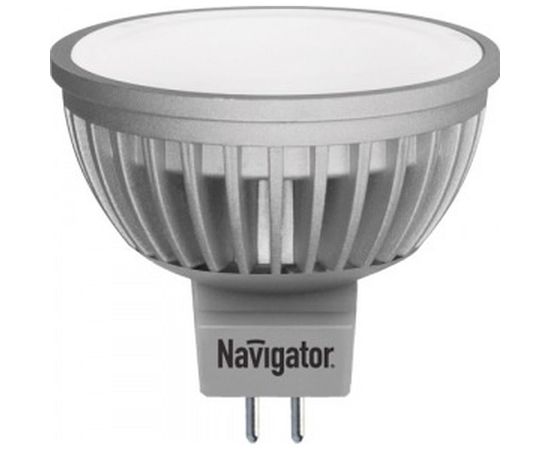 Светодиодная лампа Navigator LED, 5ВТ, 12В, GU5.3, тепло-белая, Navigator 17867 