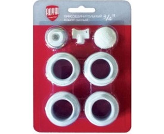 Присоединительный набор Royal Thermo 3/4" white НС-1156779 