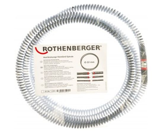 Спираль 22ммх4.5м для машин R600-R80 Rothenberger СТАНДАРТ 72441 