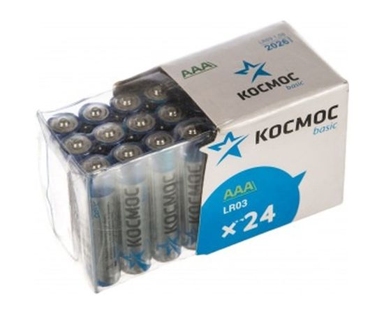 Батарейка LR03 (24 шт) КОСМОС KOCLR03 24BOX 278064 