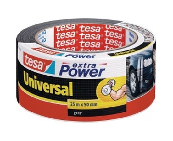 Тканевая армированная лента TESA серый 25:50 56388-00000-12 