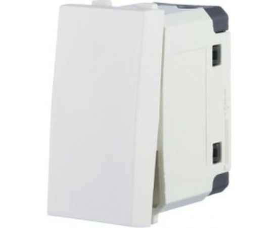 1-клавишный выключатель Экопласт 45х22. 5 схема 1 16 A. 250 B белый LK45 850104-1 