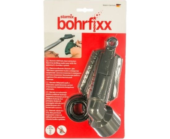 Насадка для пылесоса для сбора пыли при сверлении BOHRFIXX в блистере STARMIX 011462 