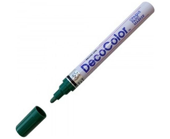 Лаковый маркер MARVY UCHIDA с круглым наконечником 2-4мм темно-зеленый PINE GREEN MAR300/72 