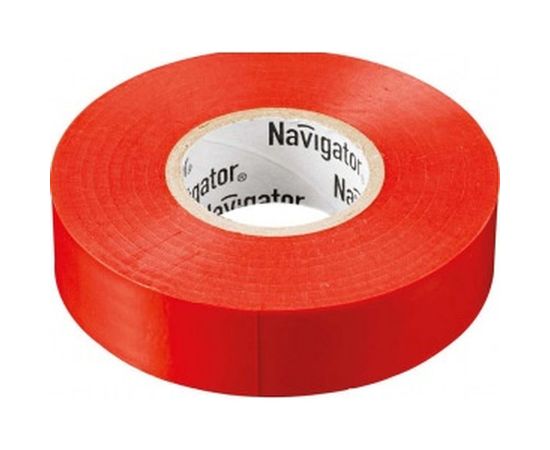 Изолента ПВХ NAVIGATOR 19х20м красн. NIT-A19-20/R 71111 155930 