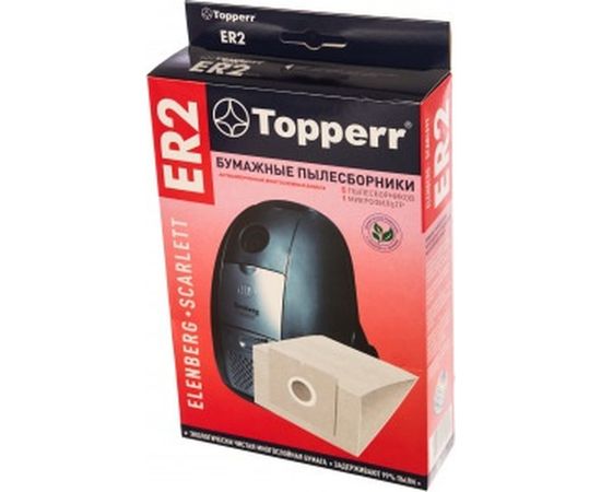 Пылесборник д/пылесоса ELENBERG VC-2020,2025, 5 шт. Topperr ER 2 1008 – изображение 2