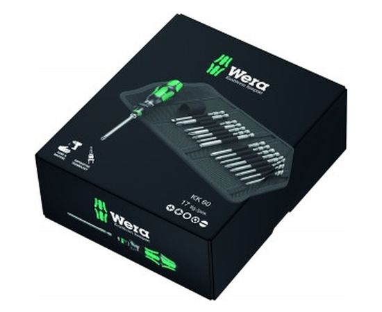 Набор бит Kraftform Kompakt 60 Wera WE-059295 – изображение 2