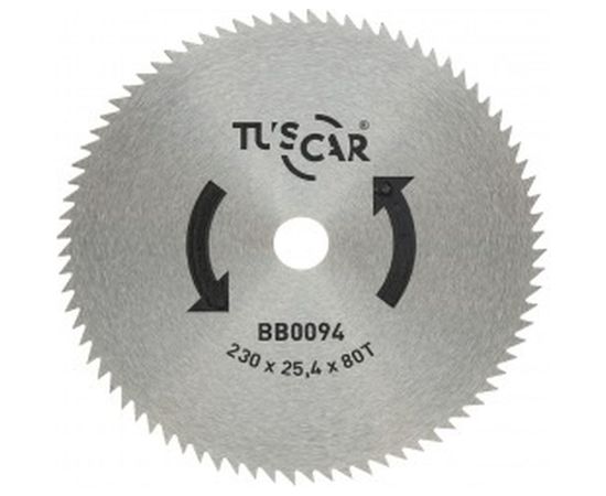 Нож для мотокосы BB0094, Premium, 230x25,4x80T, Saw TUSCAR 1030094211-80-2 – изображение 2