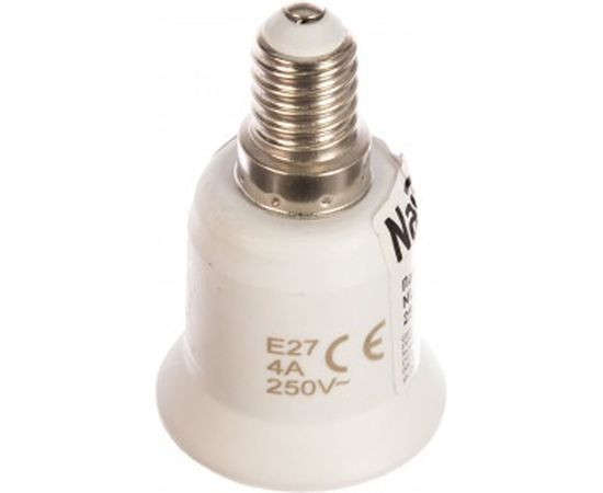 Патрон-переходник NAVIGATOR E14 на E27 71 988 NLA-E14-E27 71988 454082 – изображение 2