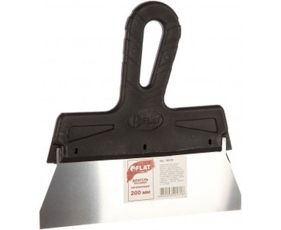 Фасадный нержавеющий шпатель 200мм FLAT 780200 – изображение 2