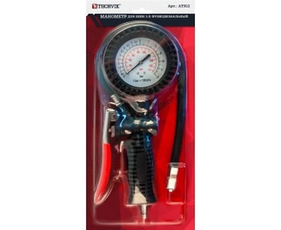 Манометр для шин Thorvik ATIG2 3-х функциональный 52651 – изображение 3