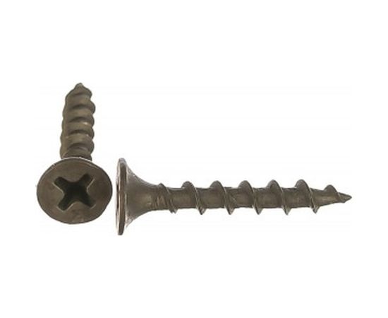 Саморез по дереву VIPКрепеж черный 3,5х25 к 321 шт 30104 VIP 