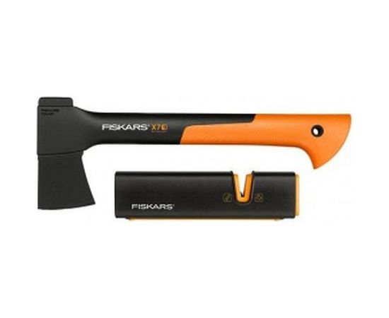 Промонабор Fiskars: топор Х7 + точилка 1020183 
