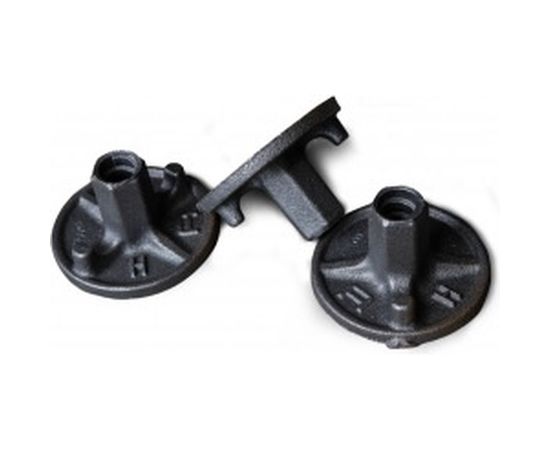 Гайка литая двухрожковая облегченная 25 шт Промышленник Г2Р90ЧЛ 