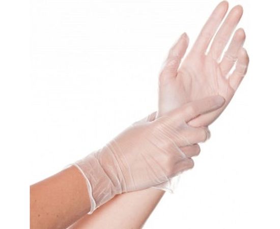 Смотровые перчатки Олимп размер M, 100 шт AIG-62 