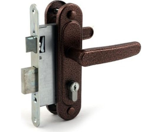 Врезной замок ЗЕНИТ Омега-ЗВ7-03 ЗВ4-3.03 медь 19454 