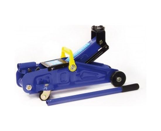 Гидравлический подкатной домкрат 2т +кейс /синий/ AUTOVIRAZH AV-076002 