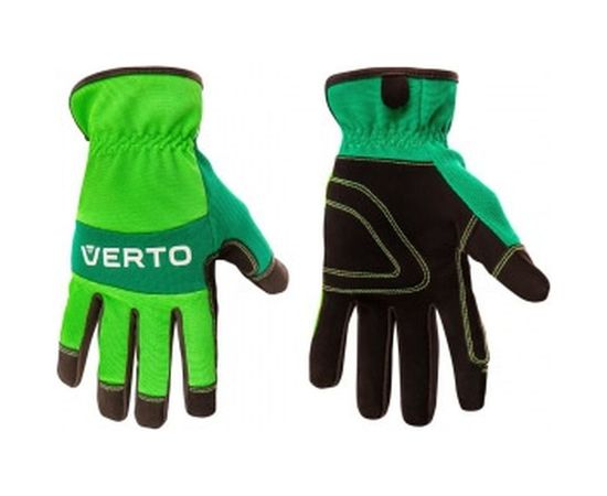 Рабочие перчатки VERTO кожзаменитель, 8" 97H120 