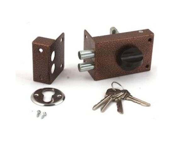 Накладной замок ЗЕНИТ Омега-ЗН-1.2Р медь 19462 