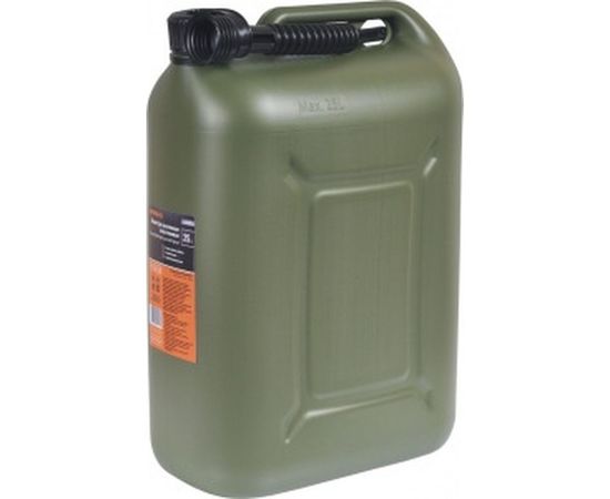 Канистра усиленная пластик ВП, с заливным устройством 25 л для ГСМ АвтоDело 42925 15487 