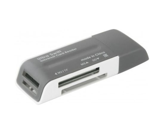 Универсальный картридер Defender Ultra Swift USB 2.0, 4 слота 83260 – изображение 2