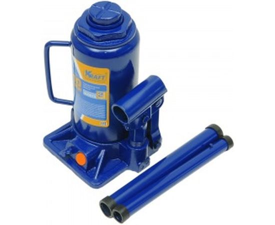 Бутылочный домкрат KRAFT 10 т, min 205mm-max 400mm KT 800018 – изображение 2