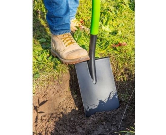 Лопата (штык прямой, металлический черенок) VERTO 15G011 – изображение 2