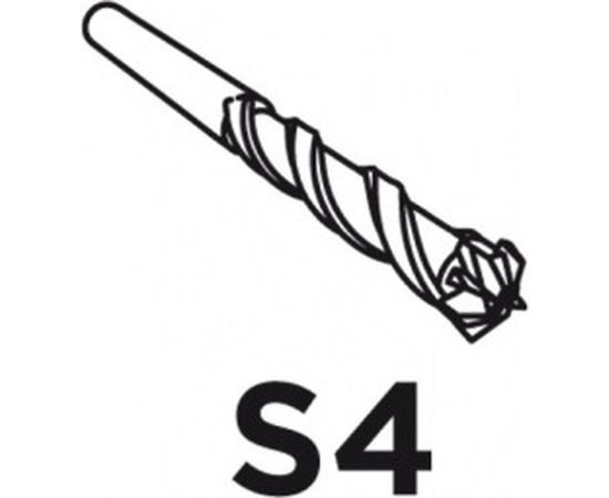 Бур по бетону SDS Plus 5x110 мм S4 VERTO 60H621 – изображение 2