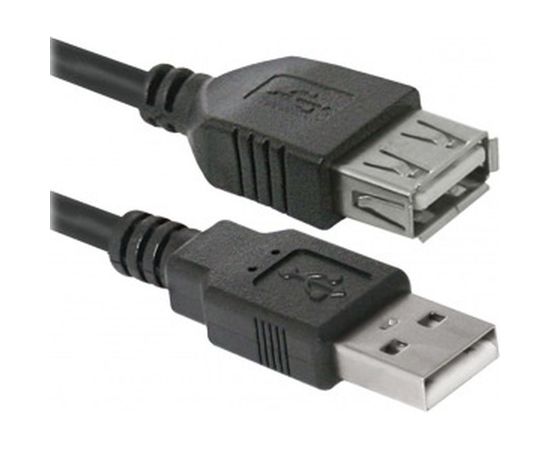 USB кабель Defender USB02-17 USB2.0 AM-AF, 5.0м 87454 – изображение 2