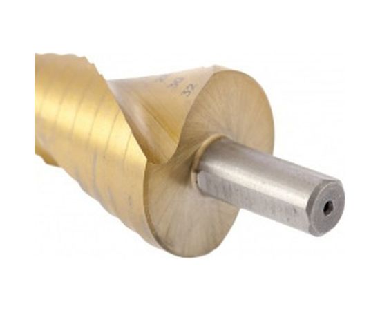 Сверло ступенчатое (4-32 мм; HSS-TiN) MATRIX 72359 – изображение 2