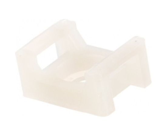 Монтажная площадка под винт FORTISFLEX ПМО 22х16 белый 100шт 53313 – изображение 2