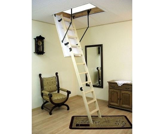 Чердачная лестница OMAN TERMO 60х120 см, h-280 см УТ000000060 – изображение 2