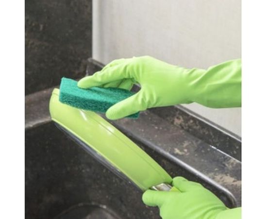 Резиновые перчатки PATERRA EXTRA KOMФОРТ с алоэ, р-р L 402-417 – изображение 2