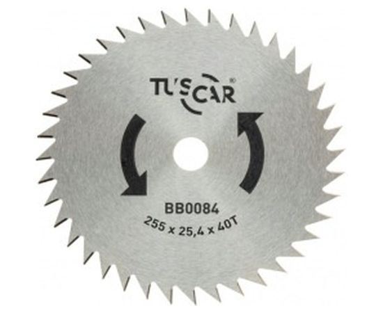 Нож для мотокосы BB0084, Premium, 255x25,4x40T, Saw TUSCAR 1030084212-40-2 – изображение 3