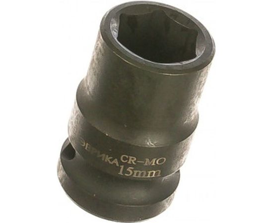 Головка торцевая 6-гранная ударная (15 мм; 40 мм; 1/2") ЭВРИКА ER-95708 