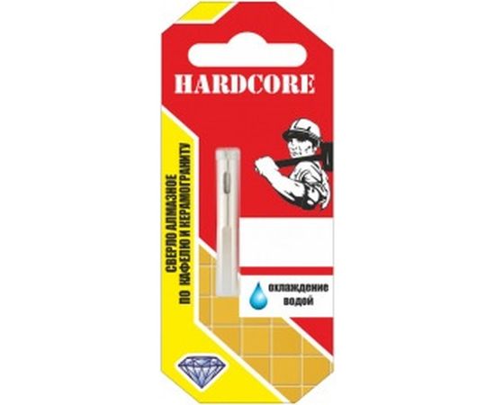 Сверло алмазное по кафелю и керамограниту 8 мм Hardcore 152008 