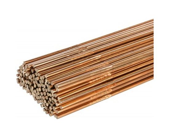 Прутки сварочные омедненные (2.4 мм; 1000 мм; туба 5 кг; СВ-08ГС) ER-70S-6 БАРС 