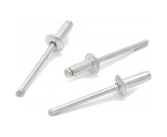 Заклепки вытяжные алюминиевые (4.8х6 мм; 50 шт) Дело техники 451506 