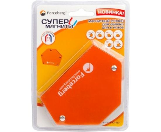 Уголок магнитный для сварки (усилие до 11 кг; для 6 углов) Forceberg 9-4014531 