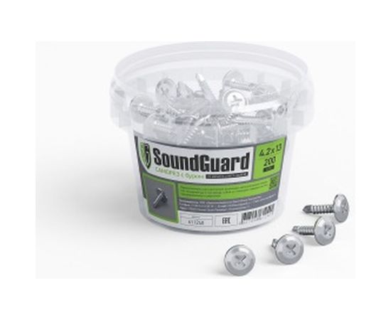 Саморез с буром SoundGuard 4,2х13 уп. 200 шт. 611240 
